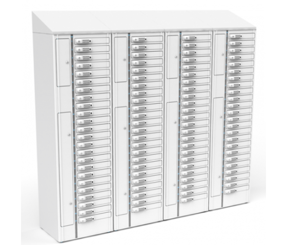 Zioxi Volt-Bucht Tablet Ladeschrank VTB1-24S-UA-C-G für 24 Tablets bis zu 14 Zoll - Zahlenschloss - USB-A