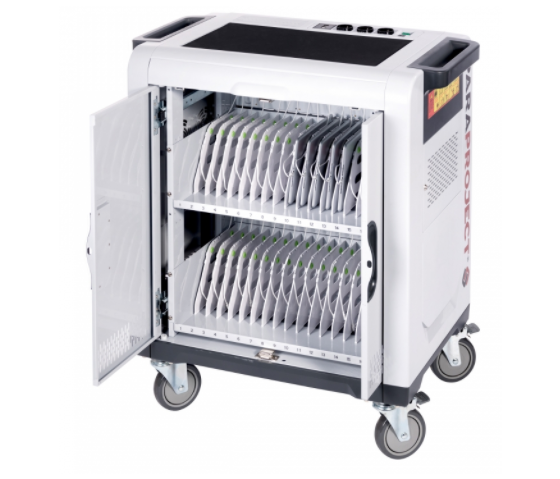 Parat PARAPROJECT Charge & Sync i32 Ladewagen für 32 iPads und Tablets bis 13,3 Zoll - ohne Kabel