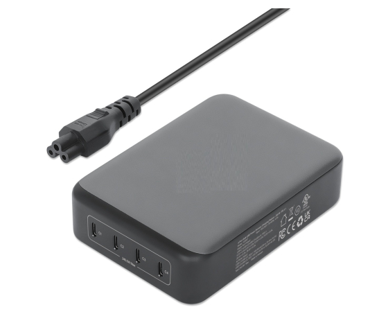 4-Port GaN USB-C Power Delivery Ladestation - 240 W / PD 3.1