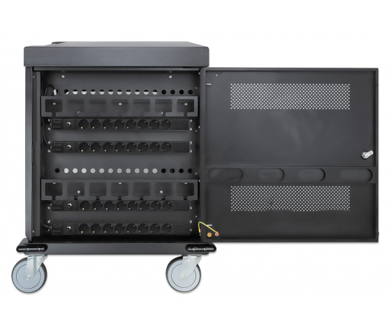 Manhattan 32 Ladewagen für 32 Tablets oder Laptops bis zu 15,6 Zoll