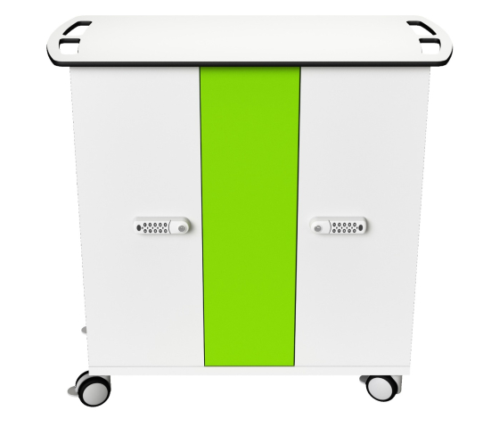 iPad Ladewagen mit USB-C Netzwerkanschluss - für 16 oder 32 Tablets bis 11 Zoll