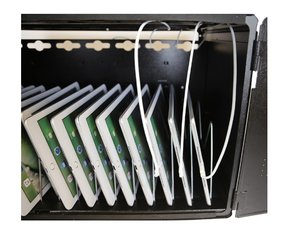 NoteBox Ladeschrank für 16 Tablets und Laptops - Stromanschlüsse