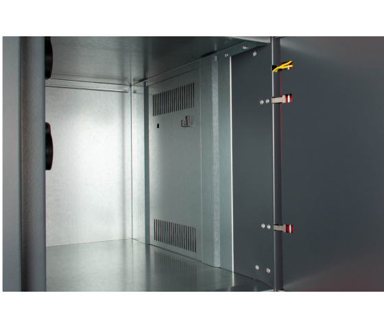 E-bike Akku-Fächerschrank mit Ladefunktion mit 8 Fächern - Außeneinsatz - Schlüsselschloss