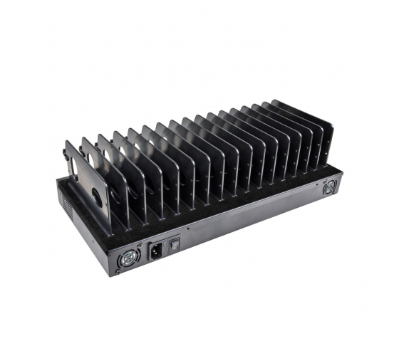 16 Port USB-C 1000W Ladestation - schwarz