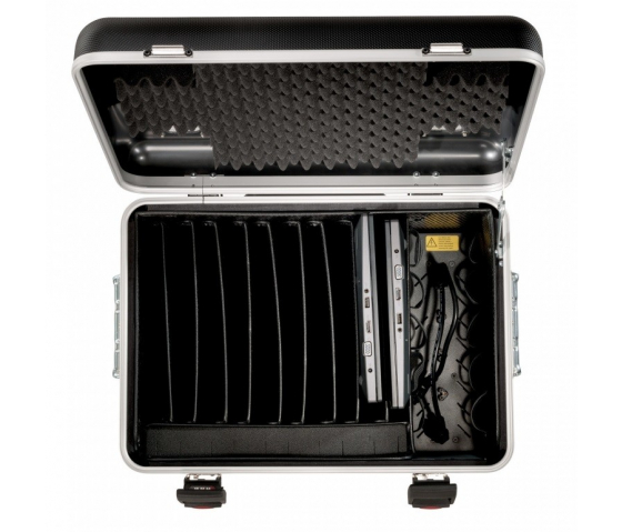 Parat Mobiele Koffer schwarz für 10 x 15,6