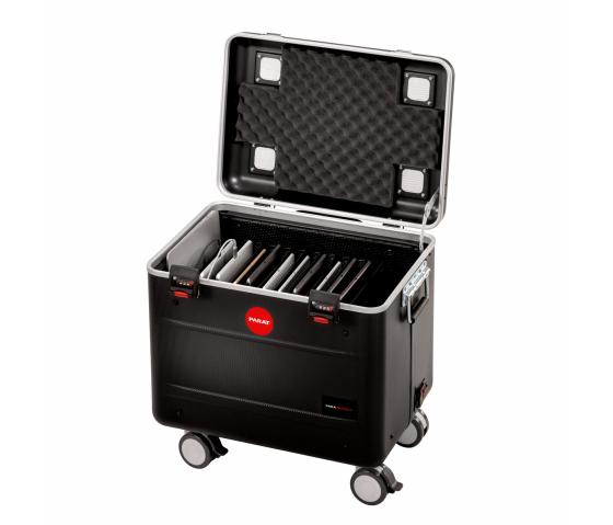 PARAT® TC10 TwinCharge Ladekoffer für 10 Tablets bis zu 12,9 Zoll – inklusive USB-C-Kabel