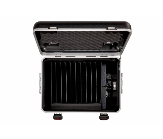 PARAT® TC10 TwinCharge Ladekoffer für 10 Tablets bis zu 12,9 Zoll – inklusive USB-C-Kabel