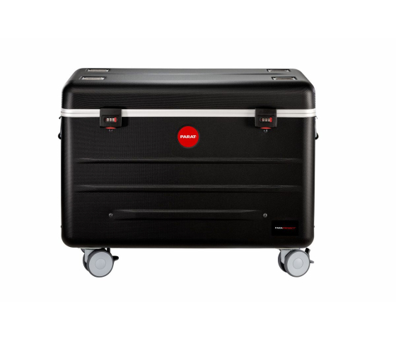 Parat Koffer TC20 TwinCharge mit 20 USB-C Ladekabeln Ladewagen für 20 Tablets bis zu 12,9 Zoll - schwarz
