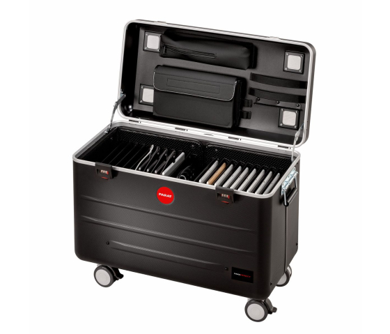 Tablet-Ladekoffer TC20 TwinCharge - USB-C & USB-A - für 20 Tablets bis zu 12,9 Zoll - schwarz