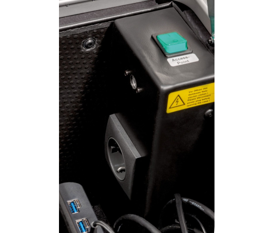 PARAT® Tablet-Tasche TC10 PLUS - für 10 Tablets bis zu 11,5 Zoll - USB-C, USB-A & Ethernet