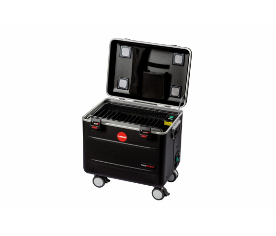 PARAT® Ladekoffer TC15 PLUS – für 15 Tablets bis zu 11,5 Zoll – USB-C & USB-A