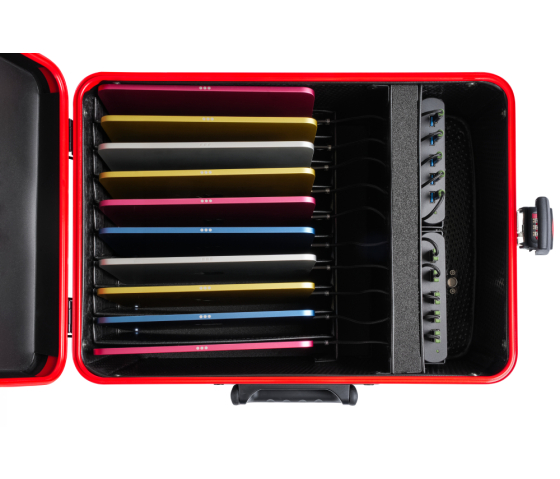 PARAT TC10 ACTIVE Ladetasche für 10 iPads und Tablets bis zu 12,9 Zoll – USB-C & USB-A