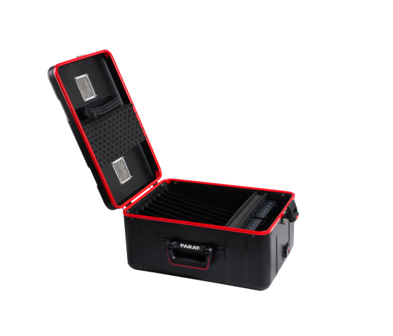 PARAT TC10 ACTIVE Ladetasche für 10 iPads und Tablets bis zu 12,9 Zoll – USB-C & USB-A