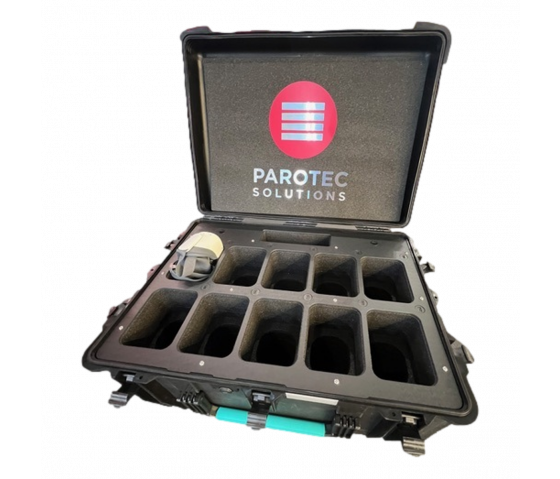 Universelles VR-Headset-Ladekoffer für 10 VR-Headsets