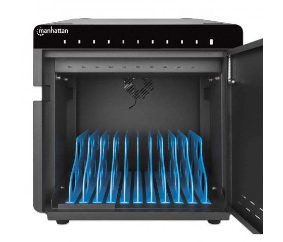 Manhattan USB-C-Power Delivery-Ladeschrank für 10 Geräte bis zu 13 Zoll