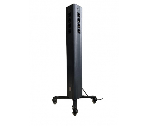 Kabelgebundener PowerTower 24 mit 16x 230V & 4x USB-A & 4x USB-C Anschlüssen