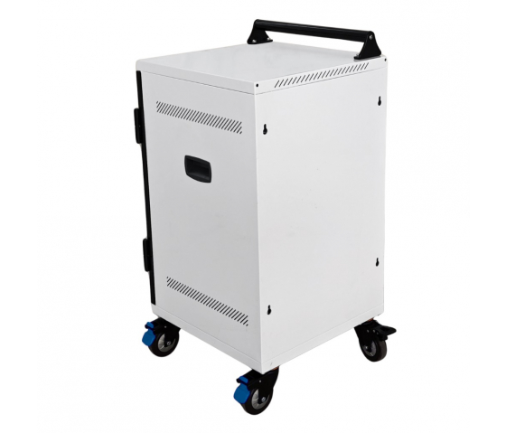 Laptop-Ladewagen PT-VERT-15 für 15 Geräte bis zu 17 Zoll