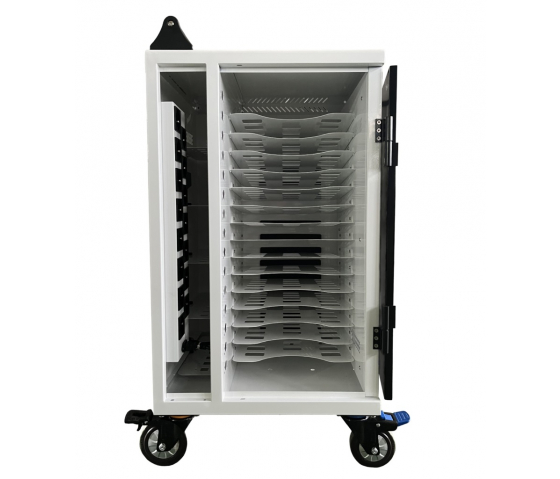 Laptop-Ladewagen PT-VERT-15 für 15 Geräte bis zu 17 Zoll