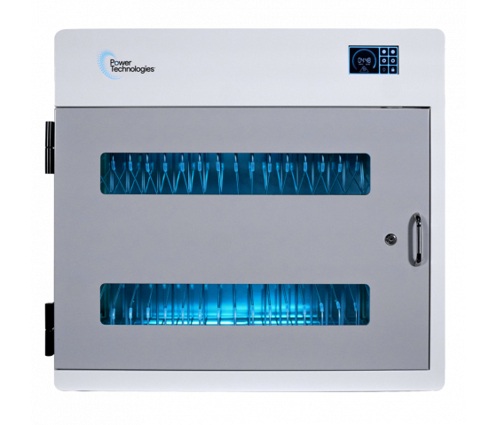 Clean-N-Charge Desinfektions- und Ladeschrank für 18 Geräte bis zu 14 Zoll