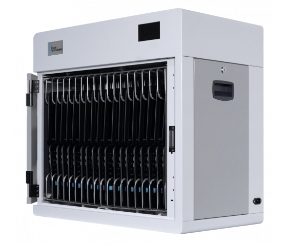 Clean-N-Charge Desinfektions- und Ladeschrank für 18 Geräte bis zu 14 Zoll