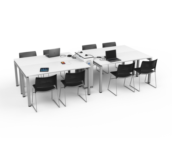 Wiederaufladbarer Zioxi powerHub Surface - 4 Steckdosen / 4x USB-A / 4x USB-C PD 60W Anschlüsse - 1800 Wh Akkukapazität