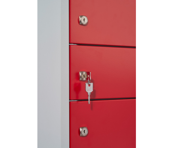 Handyfach mit 5 Fächern und Ladefunktion