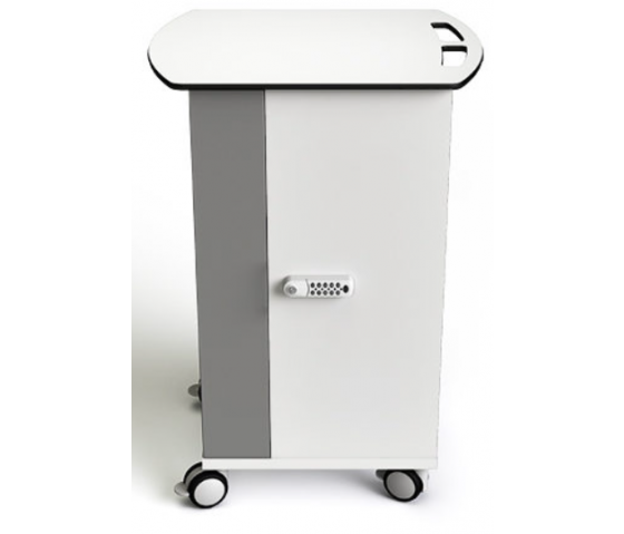 Zioxi USB-A Ladewagen für 16 Tablets bis zu 14 Zoll - Digitale Codesperre