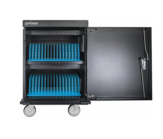 MH UVC-Ladestation mit 32 USB-A-Anschlüssen und 32 AC-Steckdosen