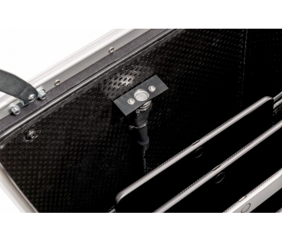 Parat Tablet-Ladekoffer TC10 BASKET TwinCharge USB-C für 10 Tablets bis 11,5 Zoll in Schwarz