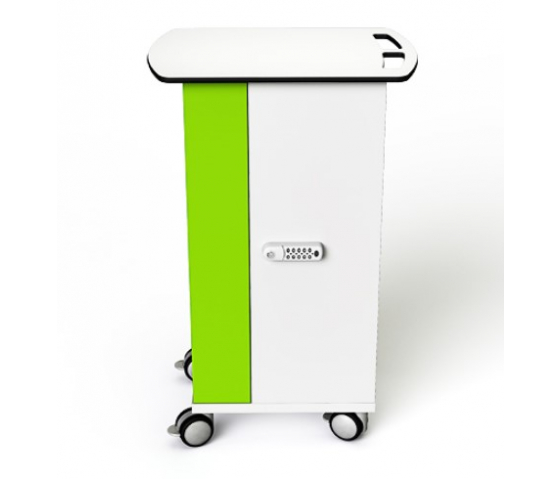 Tablet USB-C Ladewagen Zioxi CHRGTUC-TB-20-C für 20 Tablets bis zu 10,5 Zoll - digitales Codeschloss