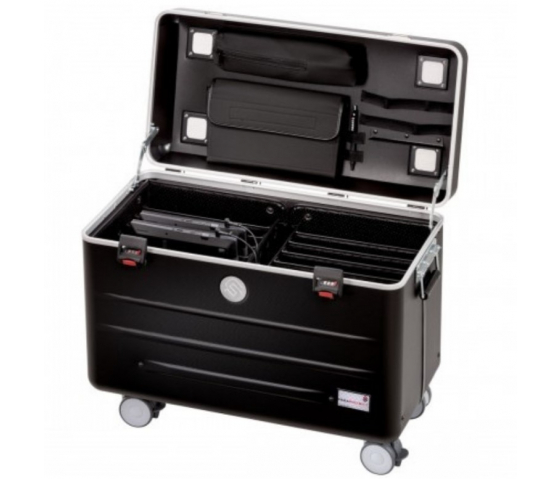 Parat N10 Trolley Koffer Notebooks für 10 x 15,6'' in Schwarz