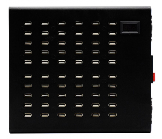 Bravour USB-A 10 W Desktop-Ladehub mit 60 Anschlüssen