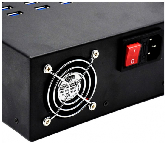 Bravour Desktop-Ladehub mit 80 USB-A-Anschlüssen von 8,5 W