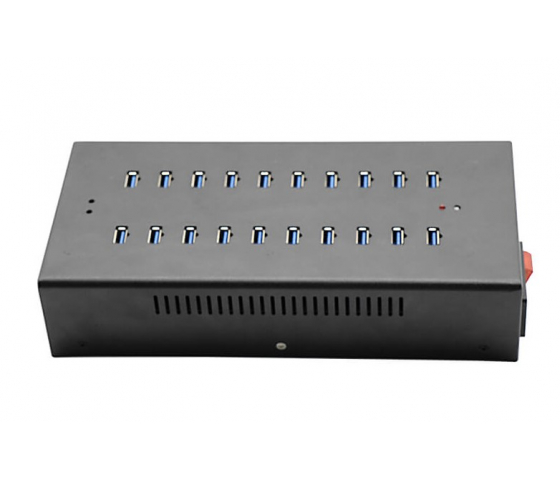 Bravour 20-Port USB-A 2.0 10 W Synchronisierungs- und Ladehub
