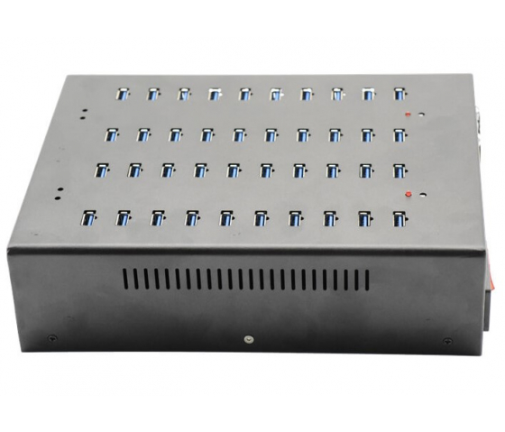 Bravour 40-Port USB-A 2.0 8,5W Lade- und Synchronisations-Hub