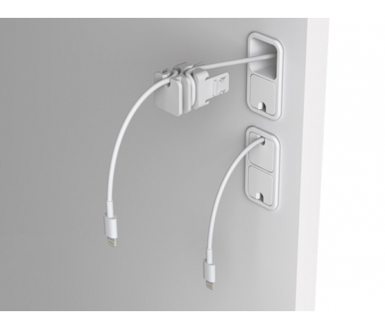 Tablet-Ladewagen Zioxi mit Tragekörben CHRGT-TBB-16-R für 16 Tablets bis zu 10,5 Zoll -RFID-Slot