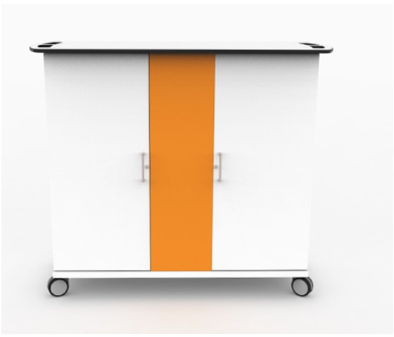 Zioxi Lade- & Sync-Schrank für 30 iPads bis zu 11 Zoll