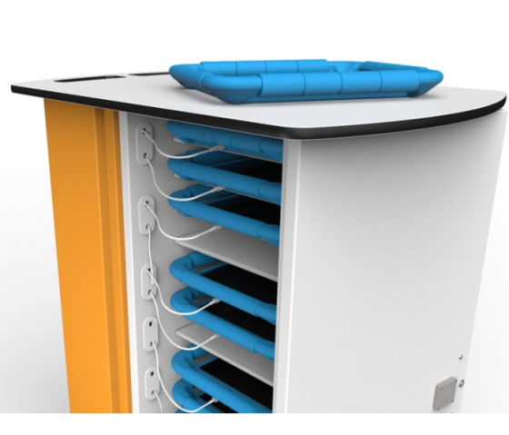 Zioxi Lade- & Sync-Schrank für 30 iPads bis zu 11 Zoll