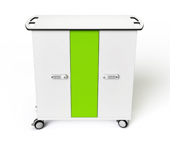 Zioxi charge & sync Ladewagen für 32 iPads of Tablets bis 11'' - Schlüsselsperren