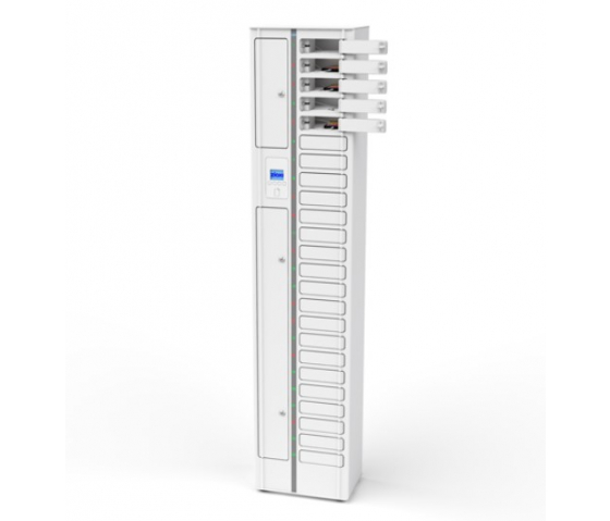 Smartphone Volt 1:1 USB-C Ladeschrank VSP1-24S-UAC-O für 24 Smartphones - RFID-Schloss + Websteuerung