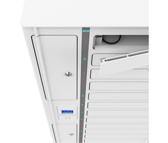 iPad Volt 1:1 USB-C Ladeschrank VTB1-24S-UC-O-G für 24 iPads & Tablets - RFID-Schloss + Websteuerung