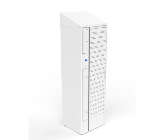 Chromebook Volt 1:1 Ladeschrank VCB1-24S-M-O für 24 Chromebooks bis zu 14 Zoll - RFID-Schloss + Websteuerung