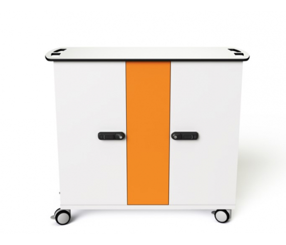 Zioxi iPad-Ladewagen für 20 iPads in großen Hüllen - Schlüsselschloss