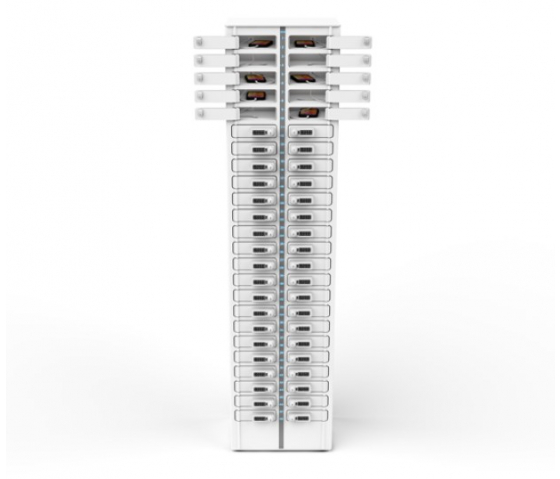 Smartphone Volt 1:1 USB-C Ladeschrank für 48 Smartphones - Tastensperre