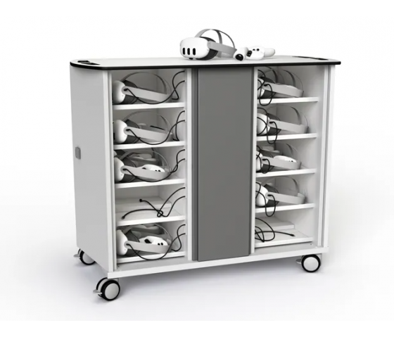 20-W-USB-C-Ladestation für 40 VR-Headsets und -Controller - Tastensperre