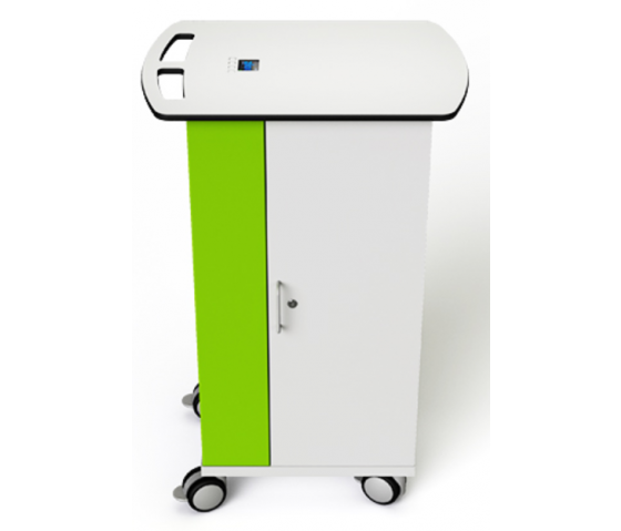 Zioxi onView Ladewagen für 20 Tablets bis zu 10 Zoll - Zylinderschloss