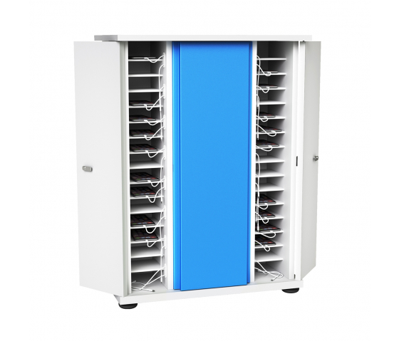 Zioxi Abschliessbarer Ladeschrank für 40 Smartphones , iPod Geräte mit Schloss