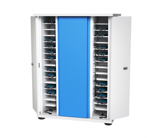 Zioxi Abschliessbarer Ladeschrank für 40 Smartphones , iPod Geräte mit Schloss