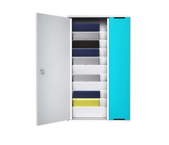 Zioxi Wand-Ladeschrank für 10 iPads oder Tablets 9