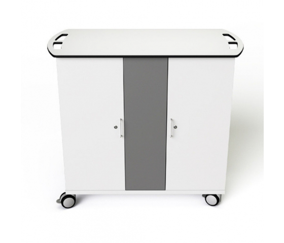 Zioxi Ladeswagen für 32 Chromebook/Macbook/Laptop/Tablets bis 14